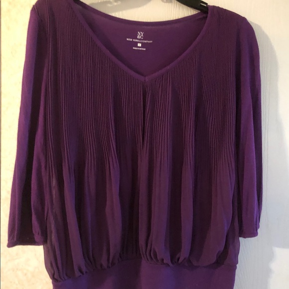 NYC banded bottom blouse - Picture 2 of 3